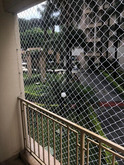 Rede de proteção para janela de apartamento