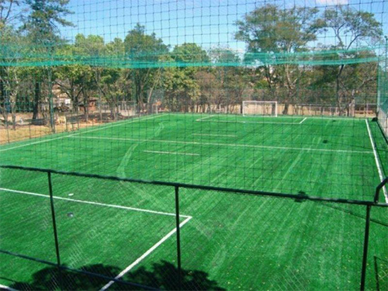 Rede de proteção campo de futebol