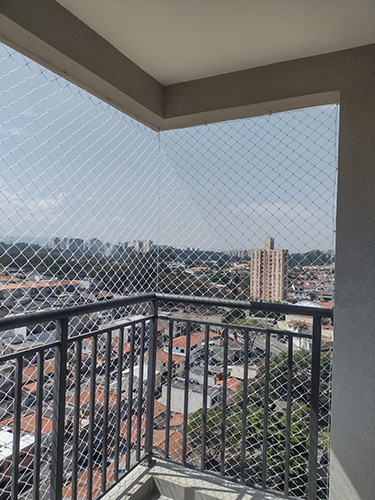 Rede para sacada de apartamento Rede para sacada de apartamento