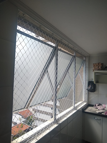 Redes de proteção para apartamentos